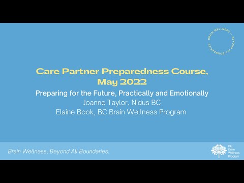 Care Partner Preparedness (May 9): Preparing for the Unexpected