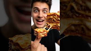 “Mini Lasagna 🍝 vs Giant Lasagna 😱 | Size Comparison Challenge” #food #giantdessert #giantdonut