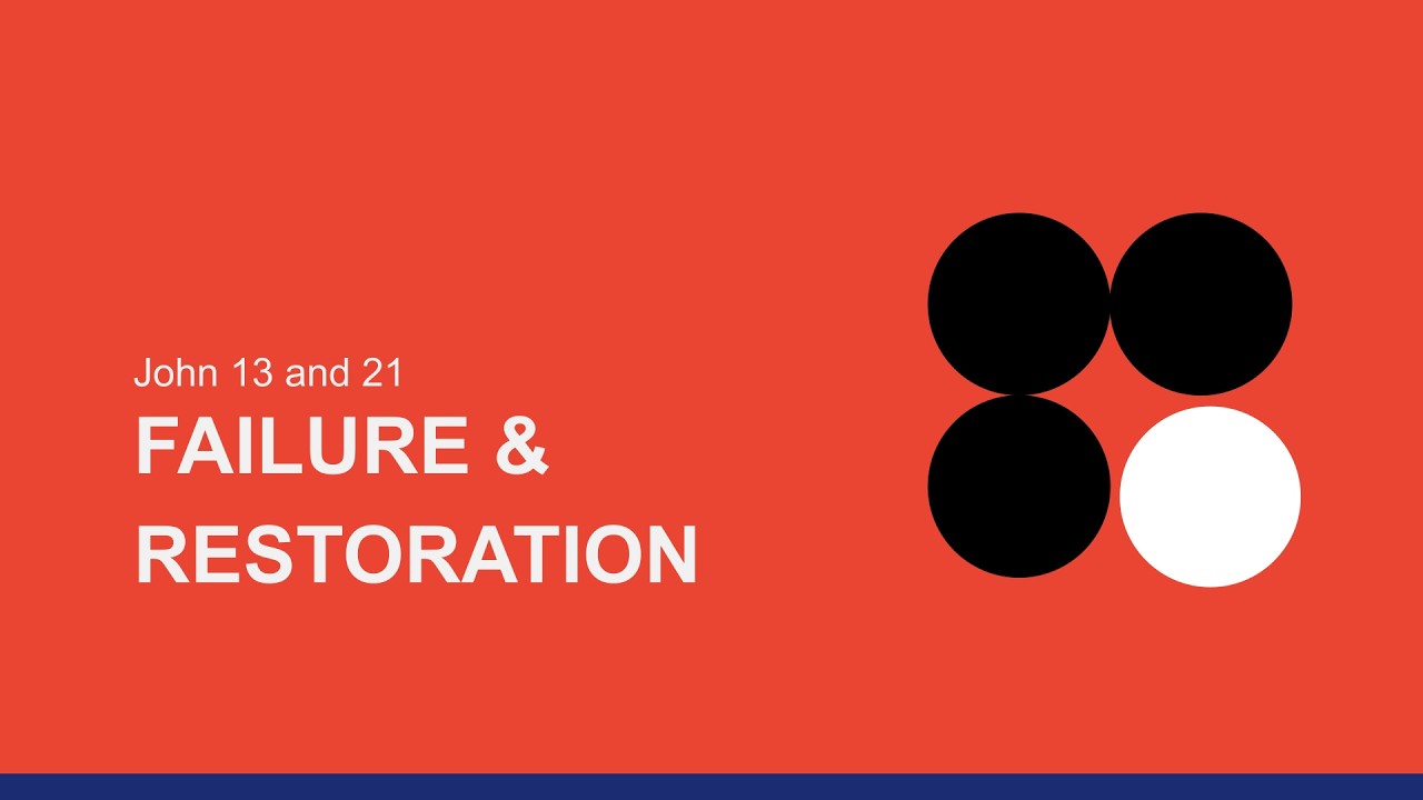 Failure & Restoration || John 13, 21 || 29 March 2026