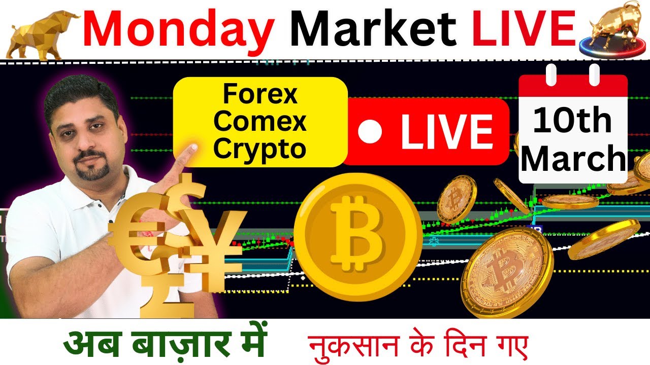 10th March MCX / Forex / Comex / Crypto Market Live Demo #mcx # ...