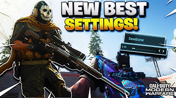 MODERN WARFARE BEST SETTINGS and SENSITIVITY GUIDE | NEW "DEADZONE" Setting EXPLAINED!