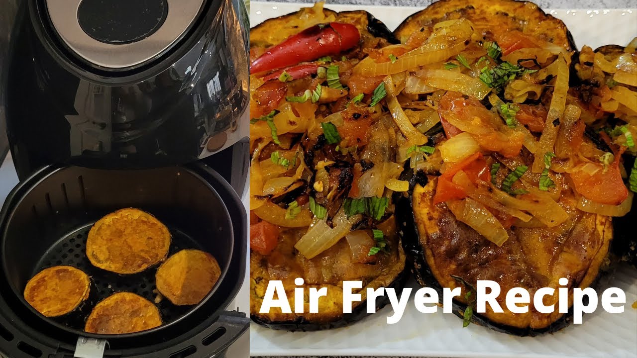 Air Fryer Recipes এত সহজে বেগুন ভাজা হয়ে গেল😮 Eggplant in Air