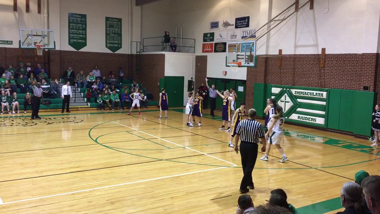 2017 IMAC Girls Basketball vs McLouth part 7 YouTube