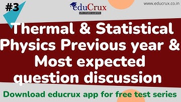 #ThermalPhysics Previous Year&Most Expected Question Discussion|NET PHYSICAL SCIENCE|IIT JAM PHYSICS