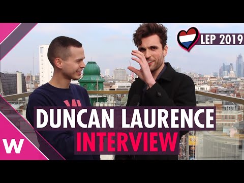 Duncan Laurence (Netherlands 2019) | London Eurovision Party INTERVIEW