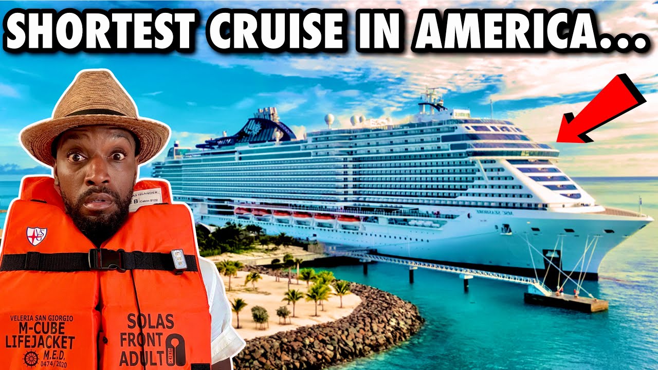 I took the SHORTEST cruise In the United States | HONEST REVIEW