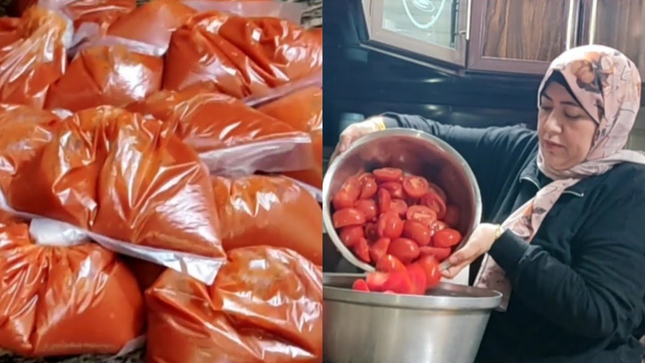 رخصت اهي يلا بسرعه قبل ما تغلي من تاني 🤦طول ما هي موجودة بحس بالامان #صلصة_طماطم  #سهير جاد #المصانع