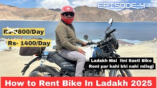 How To Rent a Bike in Ladakh | Ladakh Bike Trip|  Ladakh Bike Trip in 2025 by Rental Bike |EPISODE-4 screenshot 5