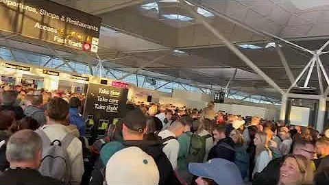 Stansted Airport thrown into chaos as passengers miss flights after IT failure