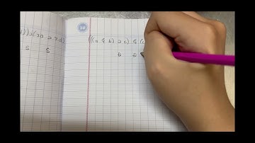 Viết công thức và xác định quy luật logic