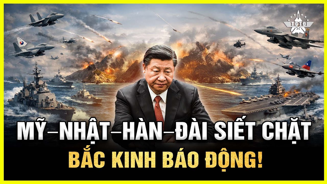 Phá Vỡ “Luật Rừng” Của Bắc Kinh – Mỹ, Nhật, Hàn, Đài Loan Đối Đầu Trung Quốc Trên Mặt Trận Senkaku!