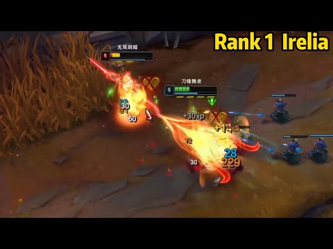 Rank 1 Irelia: