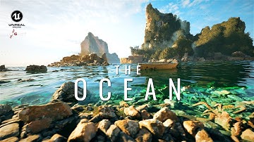 Unreal Engine 5 render II "The OCEAN"  II #render    #unrealengine5    #megascans