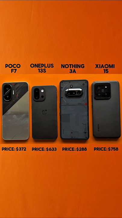 Nothing Phone 3A vs Poco F7 vs OnePlus 13S vs Xiaomi 15 – ULTIMATE Speed Test!⚡📲