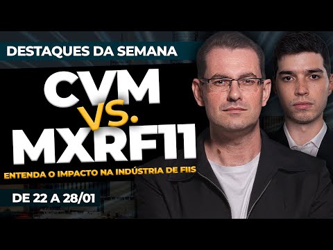 MXRF11 X CVM: ATUALIZAÇÃO SOBRE O CASO | DESTAQUES DA SEMANA