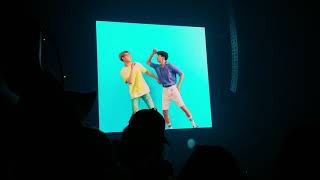 181003 BTS Love Yourself Chicago Day 2 - J-Hope & Jungkook VCR