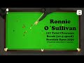 Ronnie osullivan 127 break total clearance  full table tv camera  x15 speed scottish open 2020