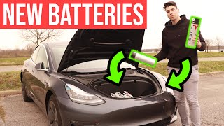 Replacing my Tesla's batteries...