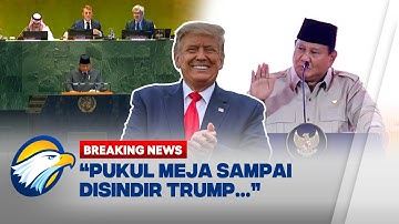Presiden Prabowo Cerita Disindir Trump Usai Gebrak Meja di Sidang PBB