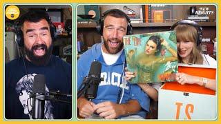 Download Lagu Taylor Swift reveals new album details on Kelce brothers' podcast MP3 Download Lagu Taylor Swift reveals new album details on Kelce brothers' podcast MP3
