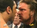 WWE Raw (2005) - Triple H & Batista Face-Off Segment with Eric Bischoff - 3/28/05