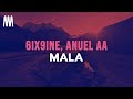 6ix9ine feat anuel aa  mala letralyrics