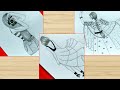 Easy 3 Videos Drawing Girl|| how to draw with easy tricks|| drawing girl|| pencil sketch