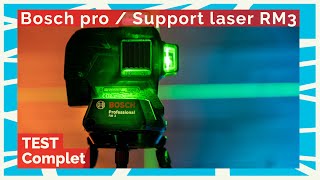 TEST ✓ Bosch pro - Support laser RM3 - La pause café de bichonTV 