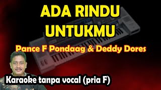 Ada rindu untukmu karaoke - Pance f Pondaag \u0026 Deddy Dores