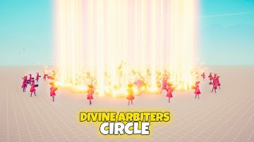DIVINE ARBITERS CIRCLE vs EVERY FACTION | TABS Update Gameplay