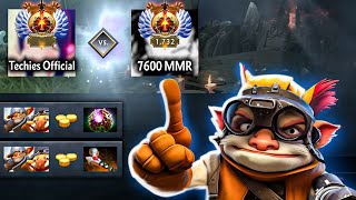 Can I comeback against rank 1700 with Techies?