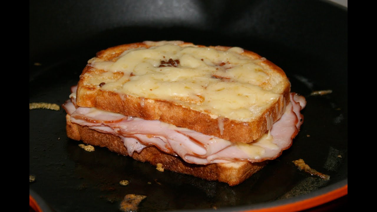 Croque Monsieur en 3 minutes - YouTube