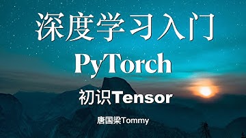 02 轻松学 PyTorch 初识Tensor