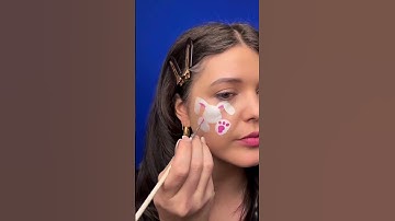 Easter Bunny Face Paint Tutorial