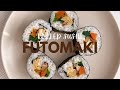 Futomaki  homemade japanese sushi roll recipe