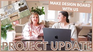 😱 BOLDEST DESIGN DECISIONS WE'VE MADE | Make a Design Board with Us | FARMHOUSE LIVING