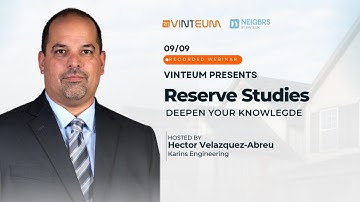 Webinar Reserve Studies - 09/09/25