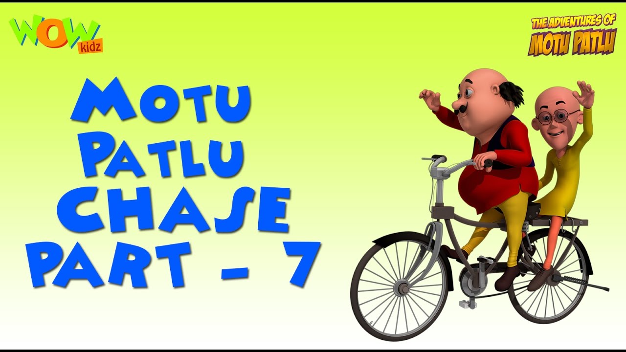 Motu Patlu Chase Compilation - Part 7 As seen on Nickelodeon As seen on Nickelodeon