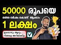 Investment scheme  invest 50000 rs and earn 1 lakh  money doubling method  investment schemes