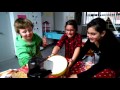 3J - Popcorn - Sneeuwvlokjes eten (3)