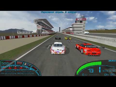Прохождение G.T.R FIA GT Racing Game Барселона Испания #1