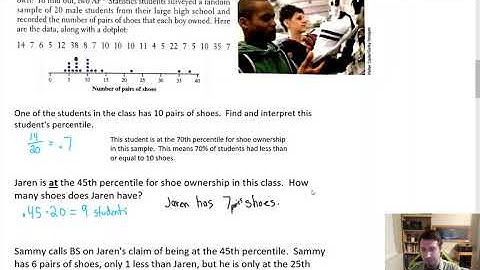 Lesson 2 1 A: Percentiles and Cumulative Relative Frequency Graphs