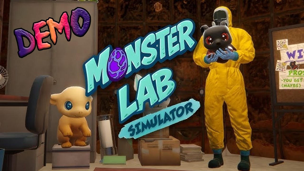 Je crée mes premiers monstres ! 👨‍🔬👹 | Monster Lab Simulator Démo