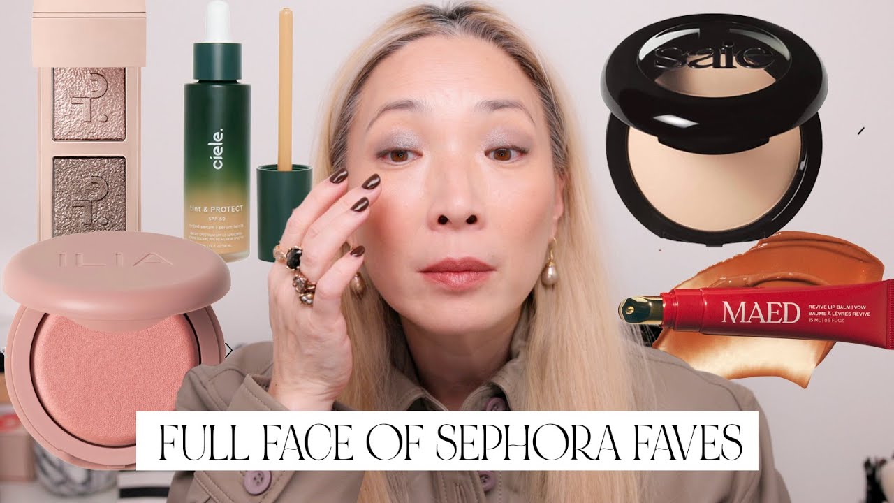 FULL FACE OF SEPHORA FAVORITES!