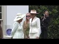 First Lady and Queen Camilla's AI journey through US-UK history with students
