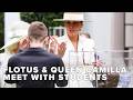 First Lady and Queen Camilla's AI journey through US-UK history with students