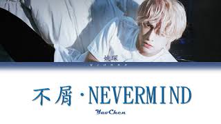 R1SE 姚琛 (YAOCHEN) - 不屑·NEVERMIND (繁中歌詞/CHN Color Coded Lyrics) Resimi