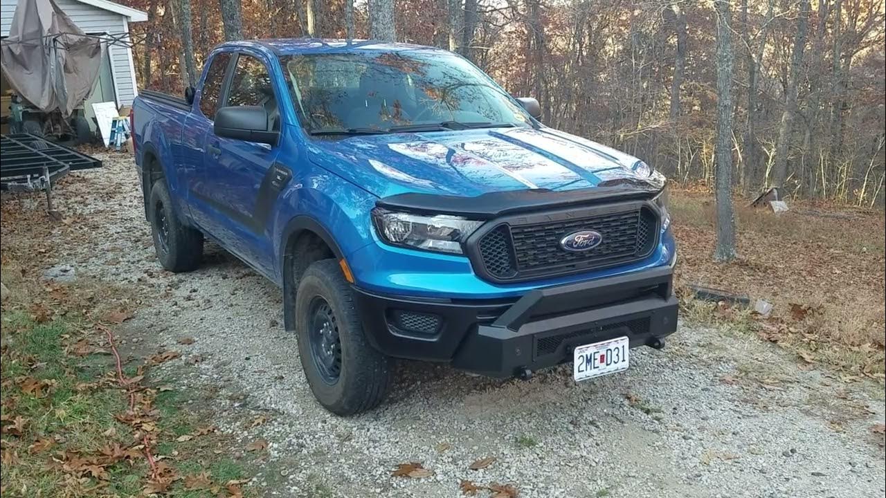 2022 Ford Ranger 4x4 Front Bumper Mod - YouTube