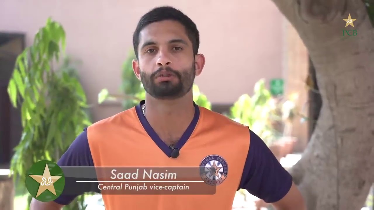 Saad Nasim interview before national T20 Cup 2020