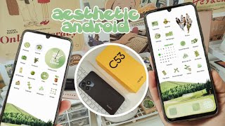 How to customize Aesthetic iOS Launcher on Any Android ☘️ Aesthetic Realme c53 ~ Green Theme screenshot 5